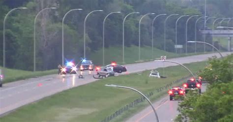 Portion of 694 closed after fatal wrong-way crash in Oakdale